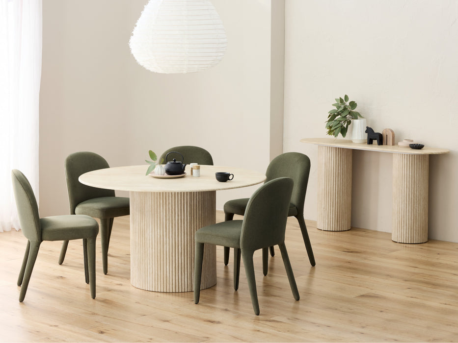 Pomira Console Table Travertine