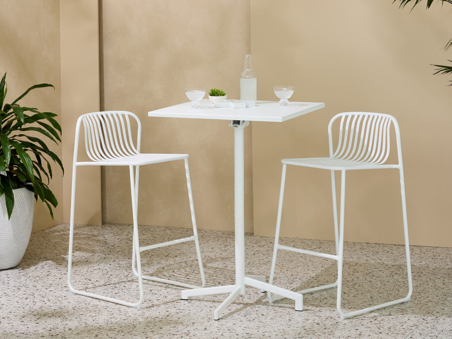 Swanson Bar Chair White (Set of 2)