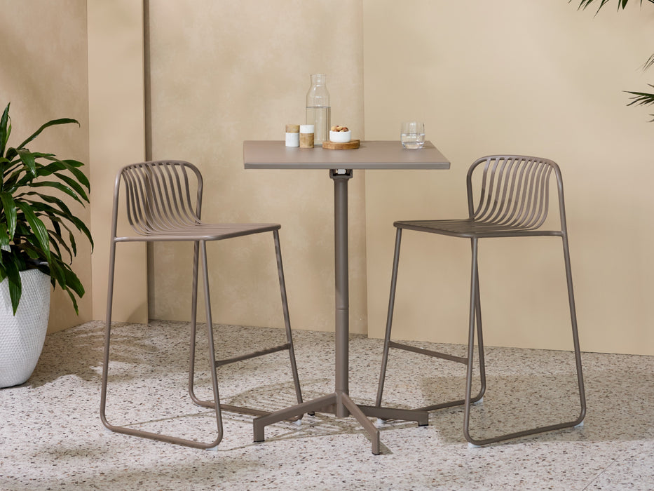 Swanson Bar Chair Cappuccino (Set of 2)
