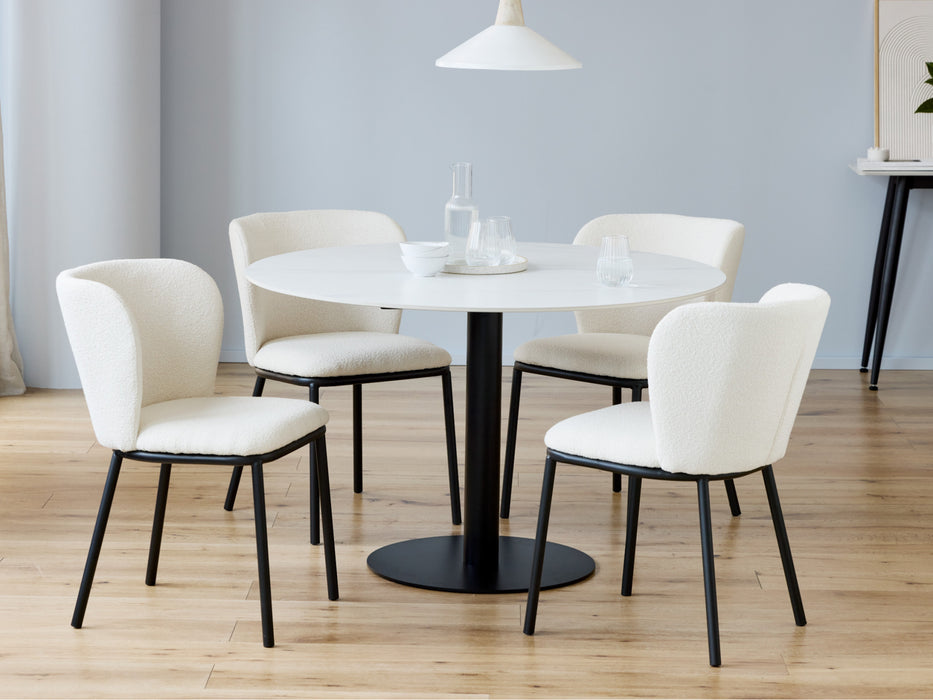 Stravia Large Dining Table White Sevella