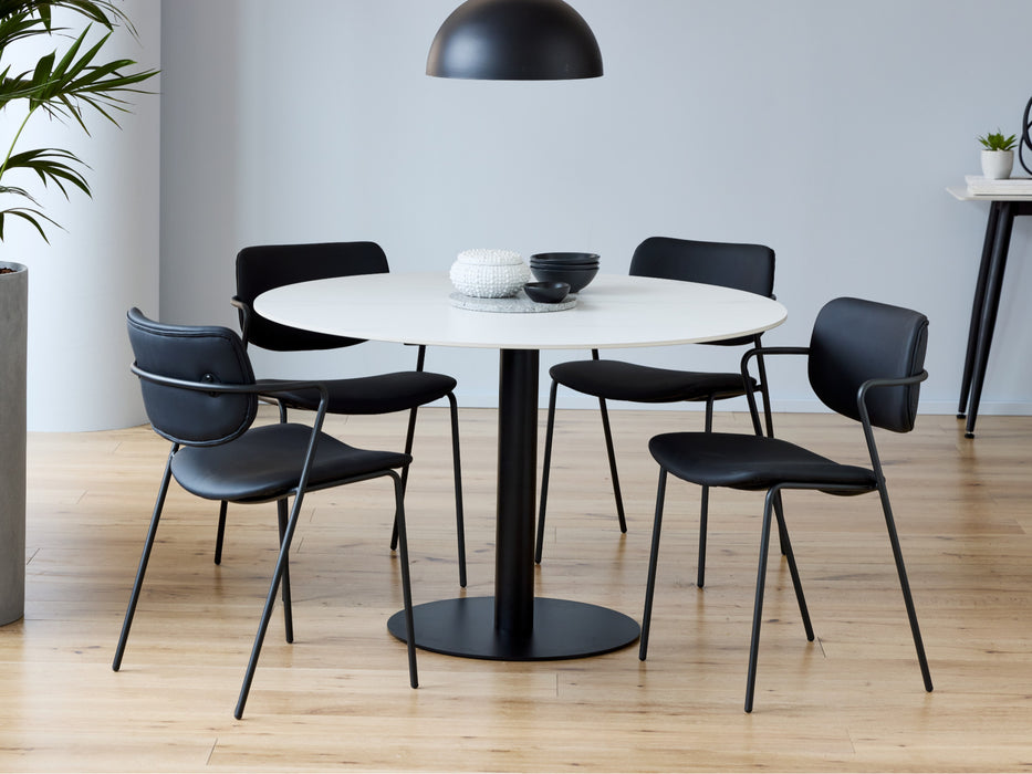 Stravia Large Dining Table White Sevella