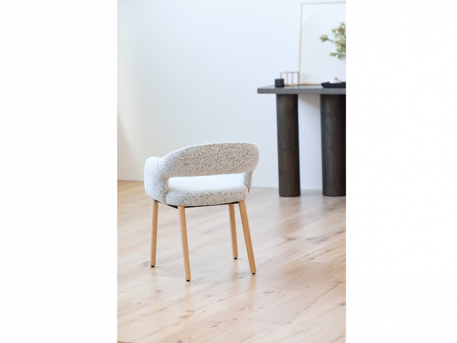 Carven Dining Chair Sand / Natural Leg (Set of 2)