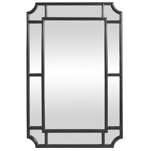 Hampshire Mirror Black