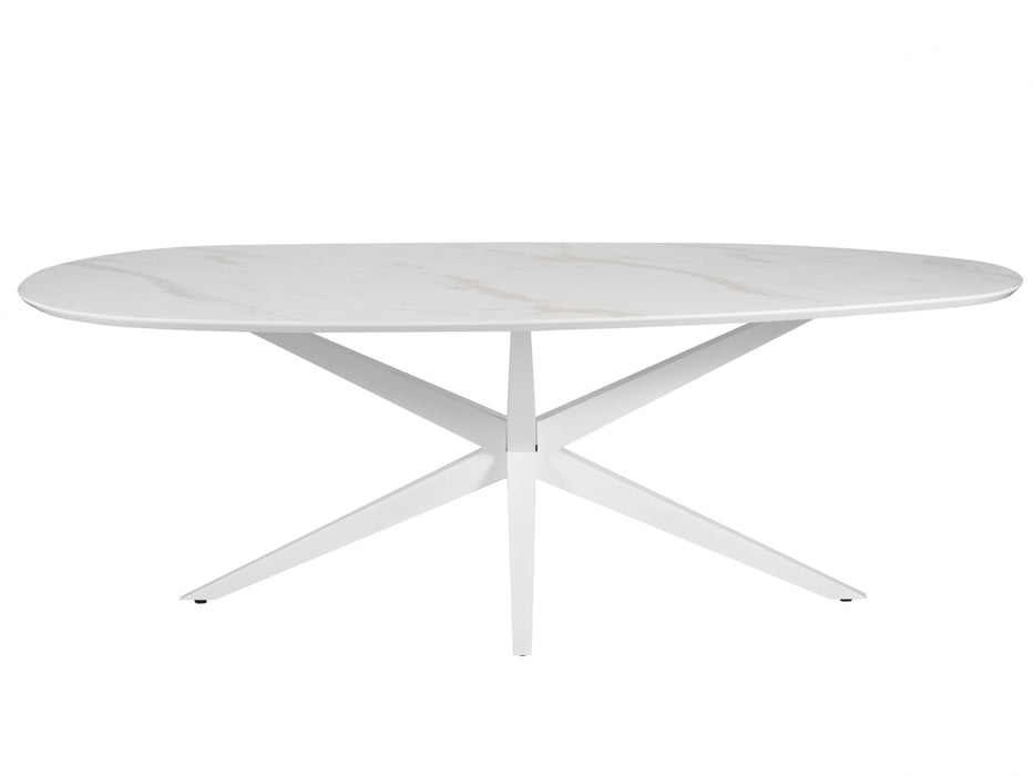 Darius Dining Table White Cloud
