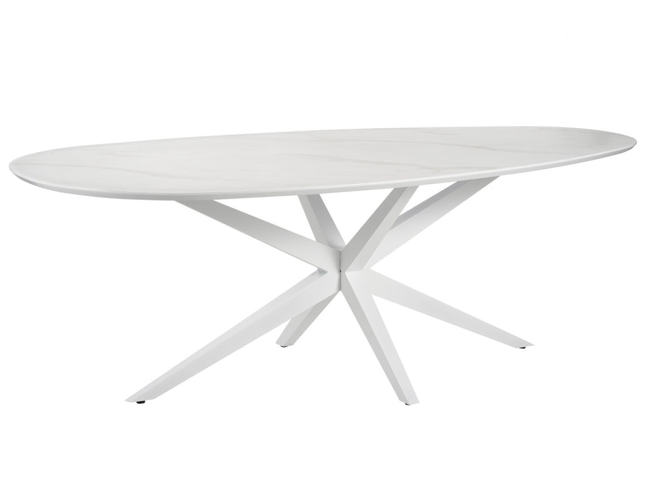 Darius Dining Table White Cloud