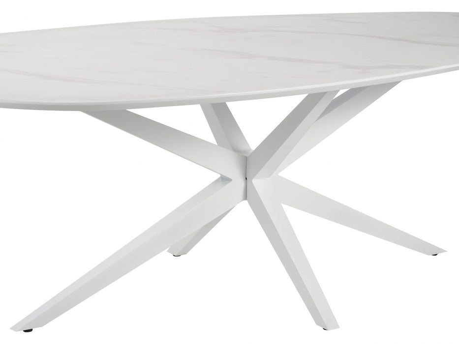 Darius Dining Table White Cloud