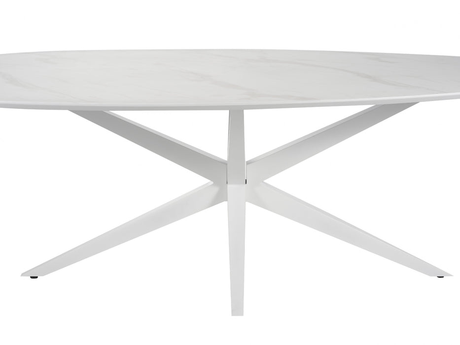 Darius Dining Table White Cloud