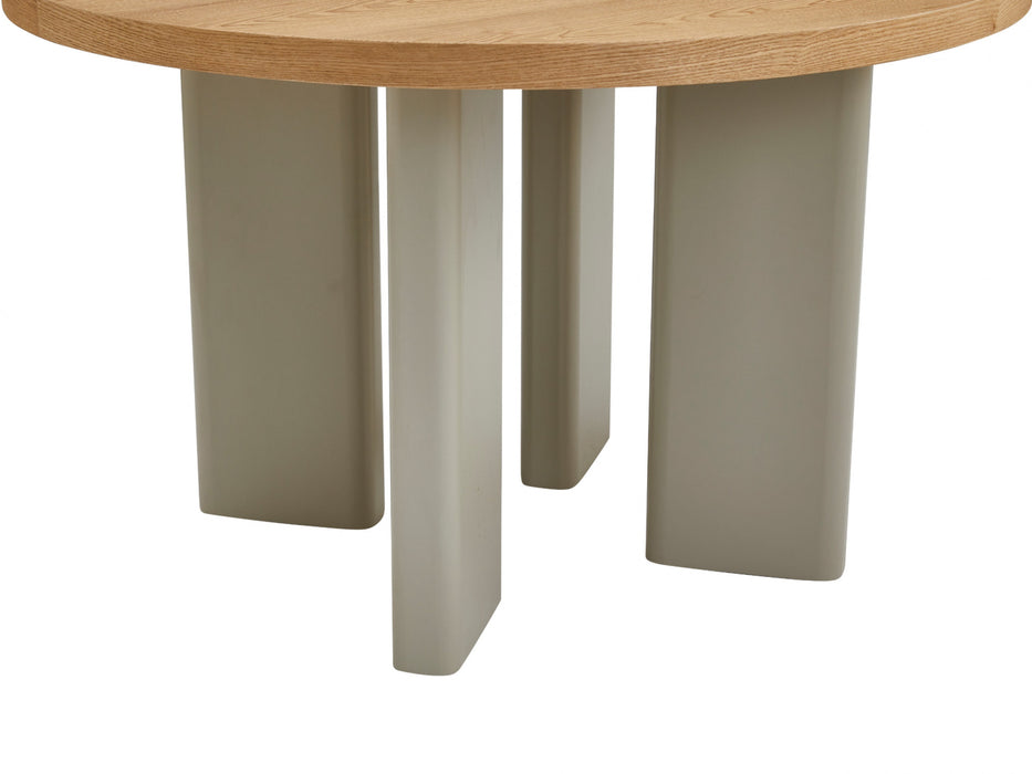 Westin Round Dining Table Oak / Grey