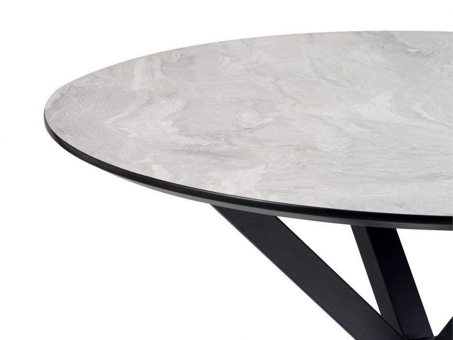 Villara Dining Table Grey Cloud