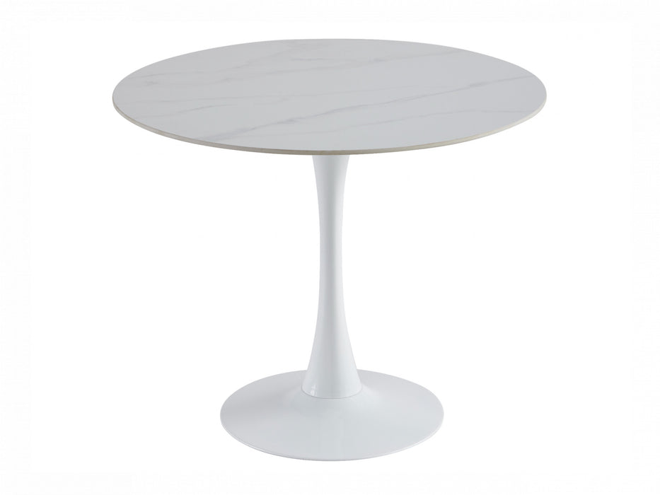 Scana Medium Dining Table Snow White