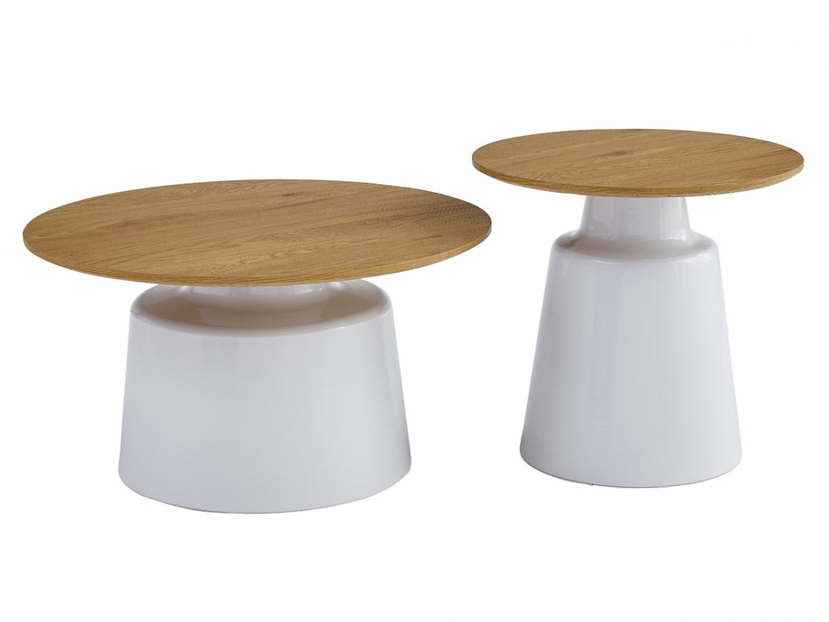 Colter Coffee Table Set Oak