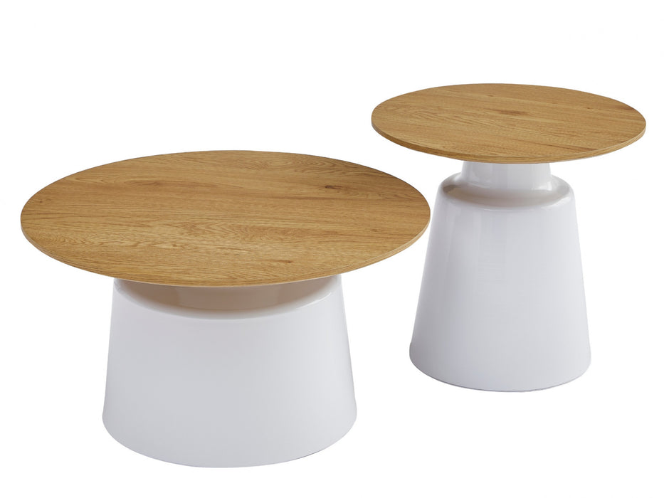 Colter Coffee Table Set Oak