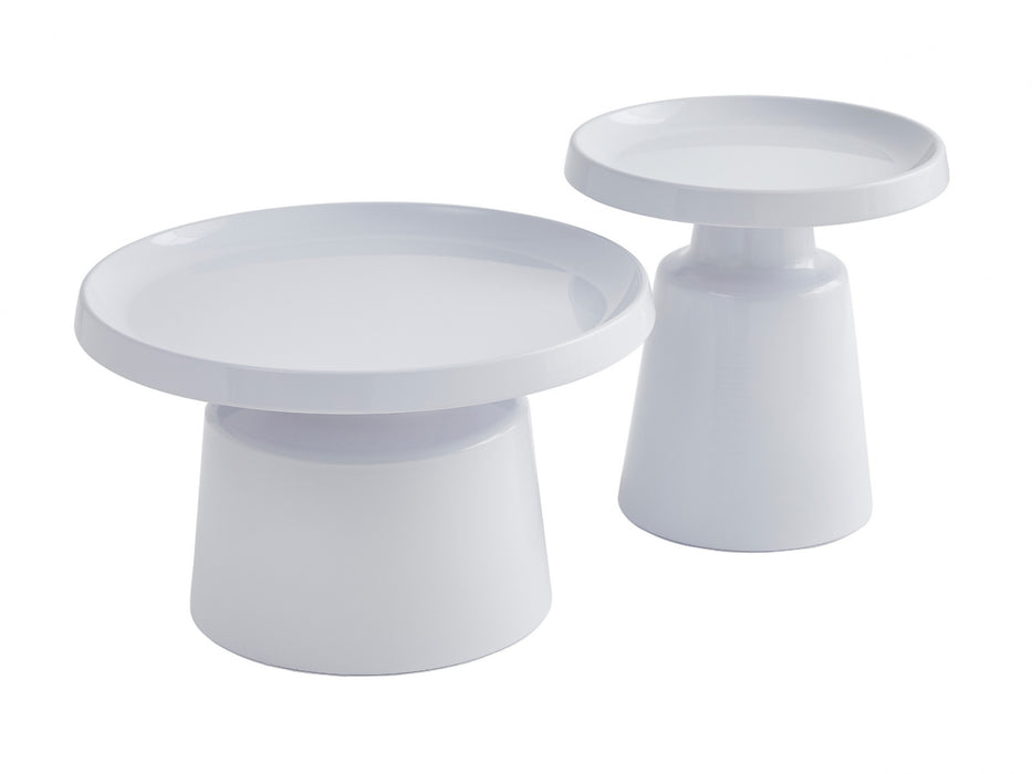 Fenwick Coffee Table Set White