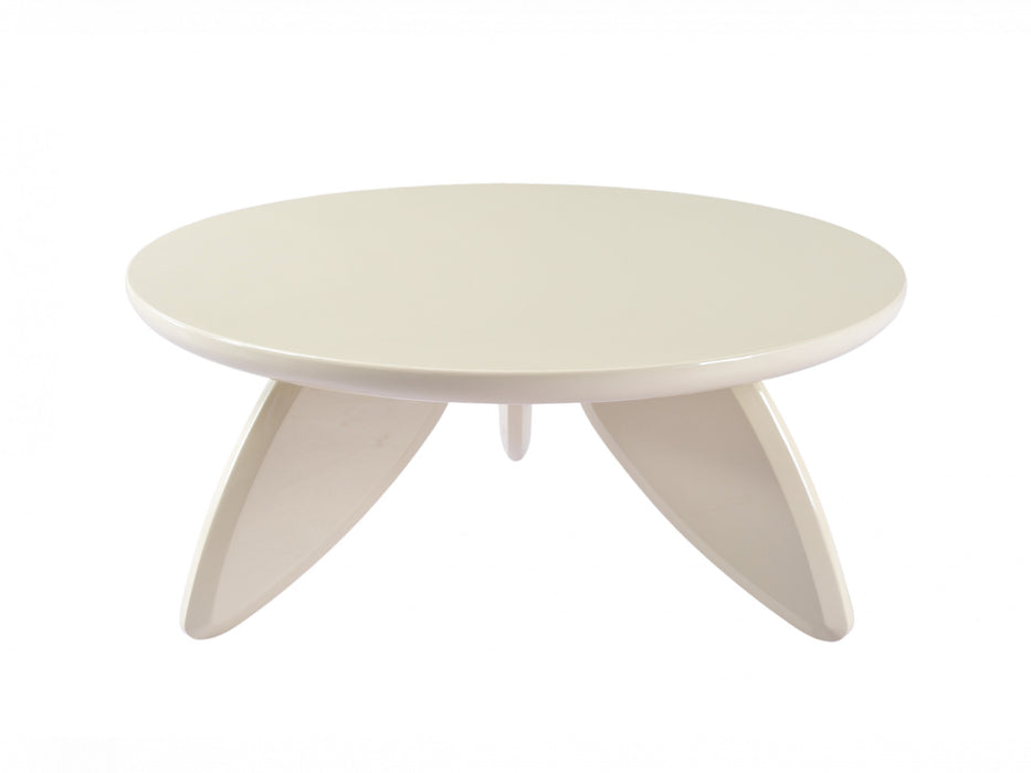 Peira Coffee Table Cream Gloss