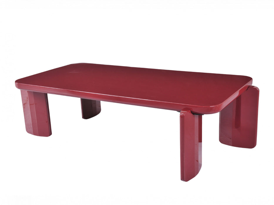 Luno Coffee Table Red Gloss