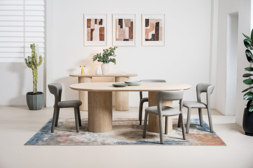 Mavern Dining Chair Grey (Set of 2)