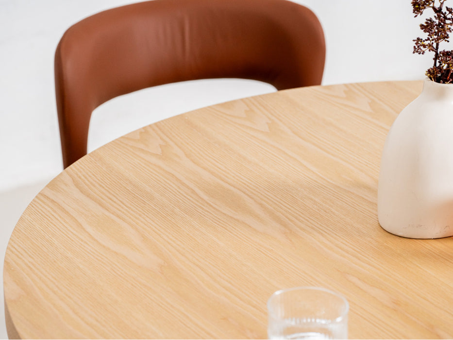 Westin Round Dining Table Oak / Grey