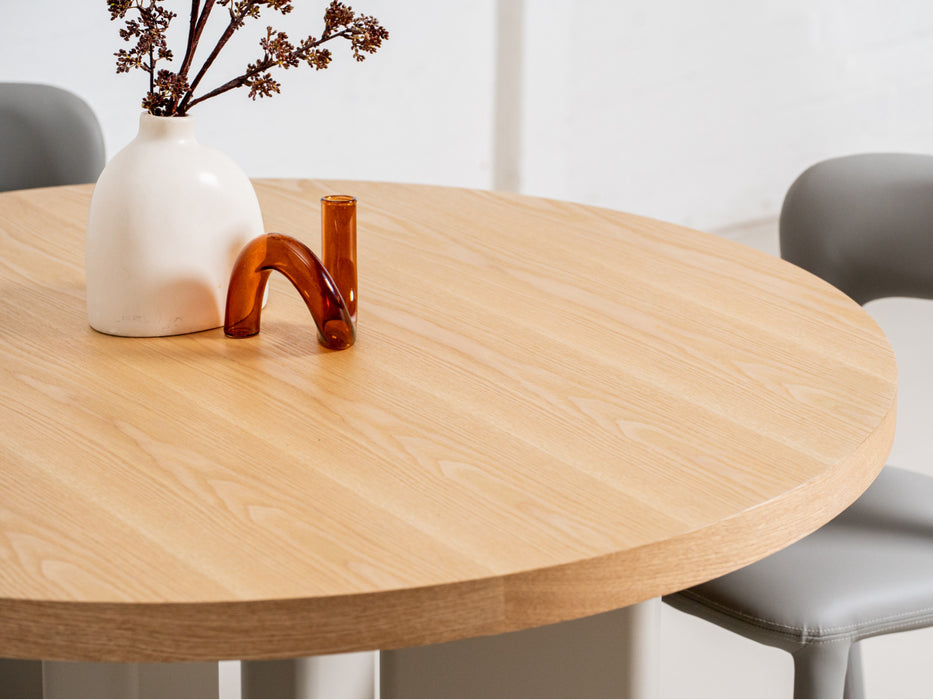 Westin Round Dining Table Oak / Grey