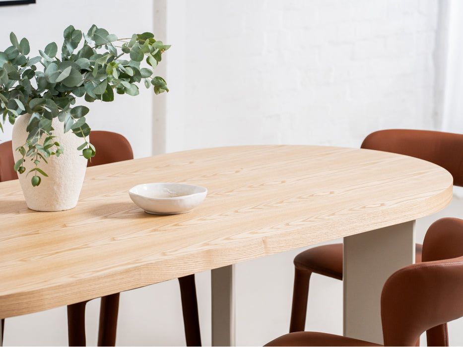 Westin Rectangular Dining Table Oak / Grey