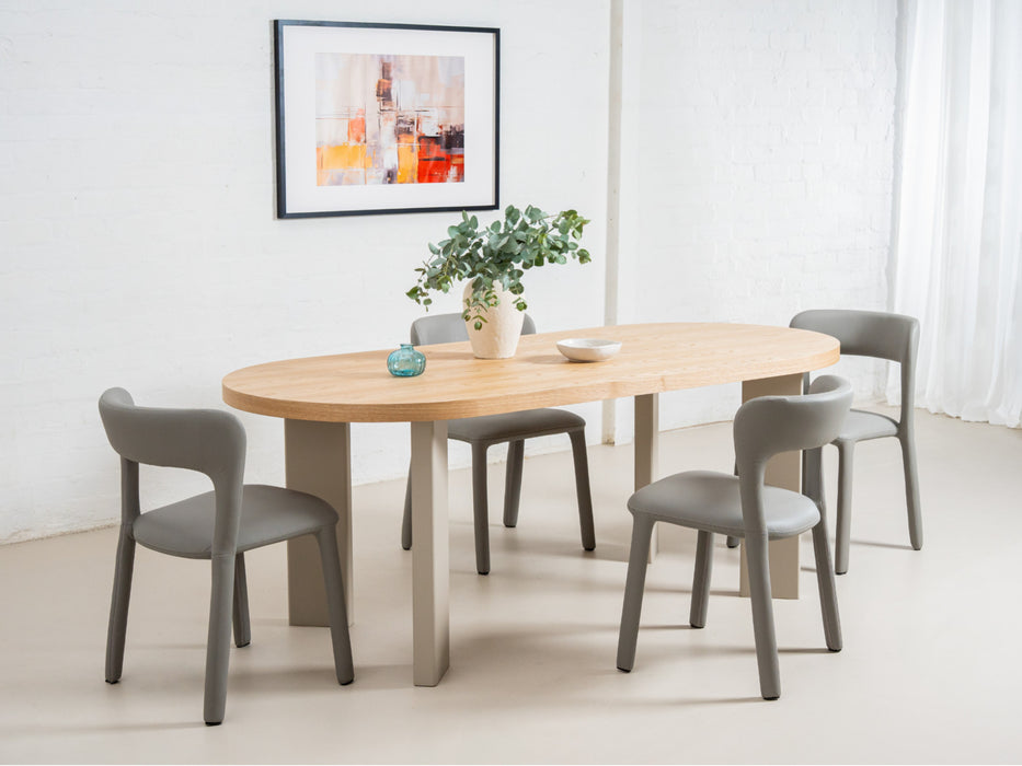 Westin Rectangular Dining Table Oak / Grey