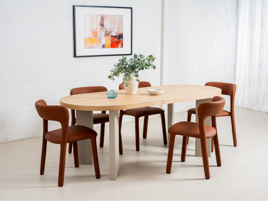 Westin Rectangular Dining Table Oak / Grey