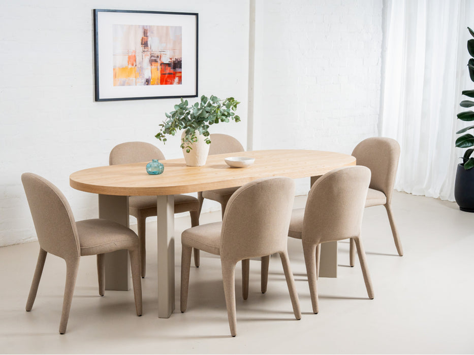 Westin Rectangular Dining Table Oak / Grey