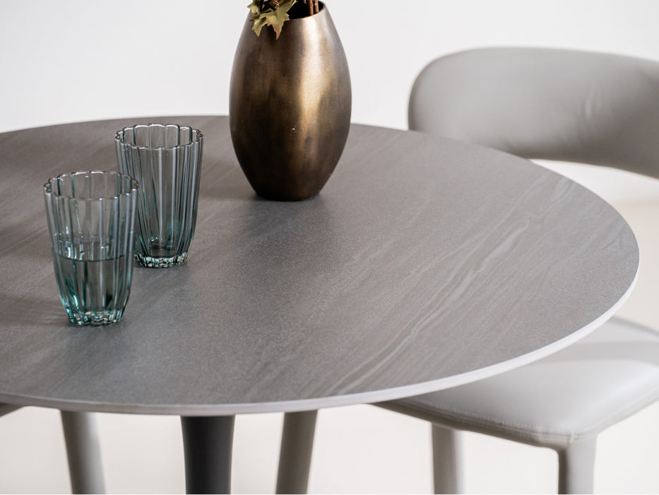 Scana Medium Dining Table Black Sand