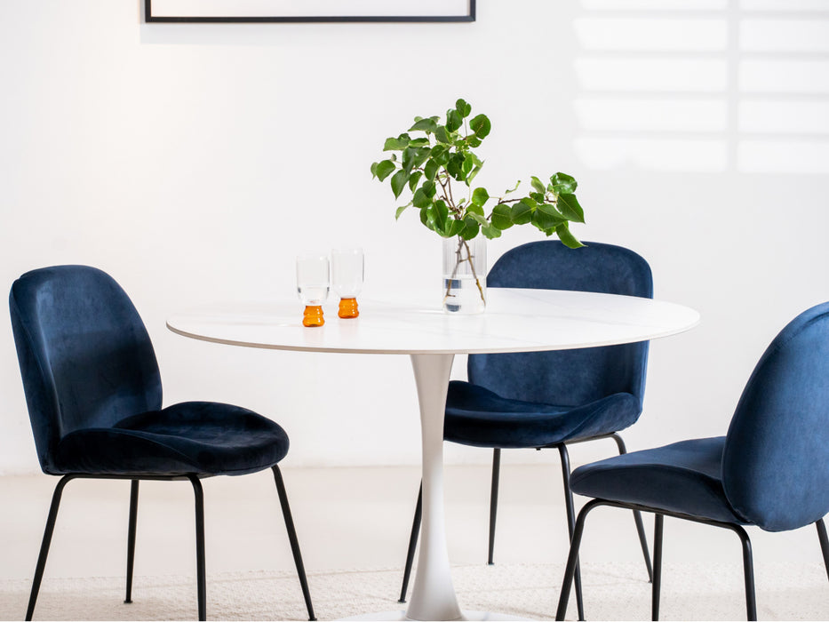 Scana Large Dining Table Snow White