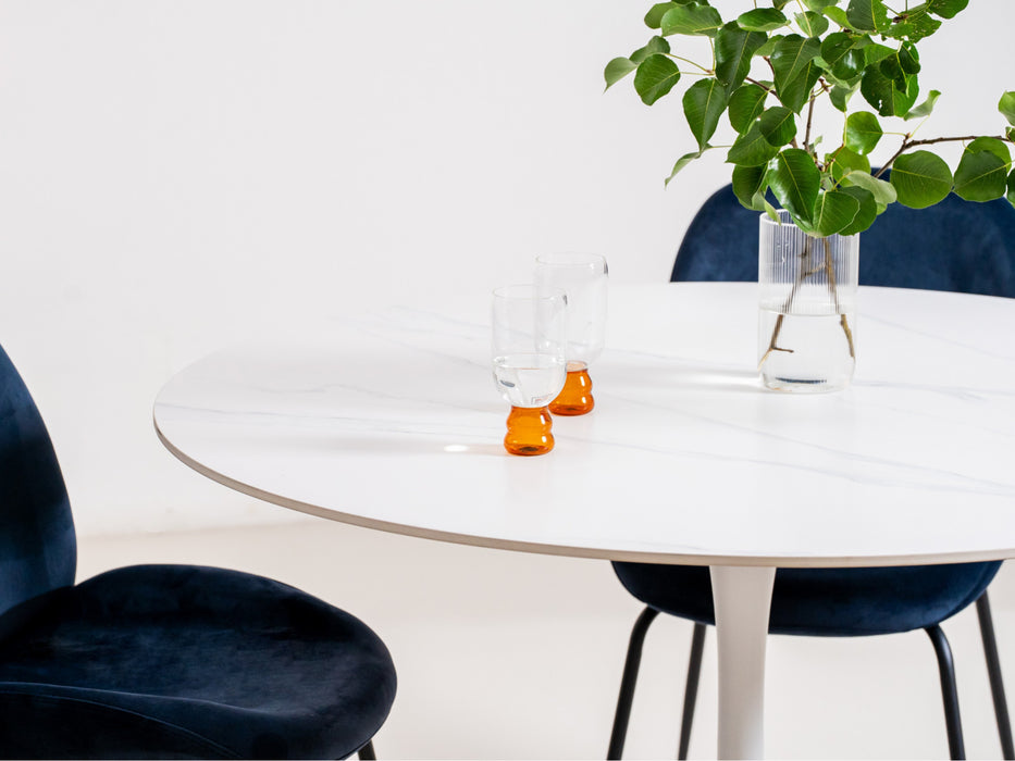 Scana Large Dining Table Snow White