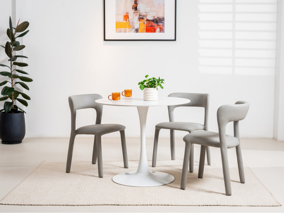 Scana Small Dining Table Snow White