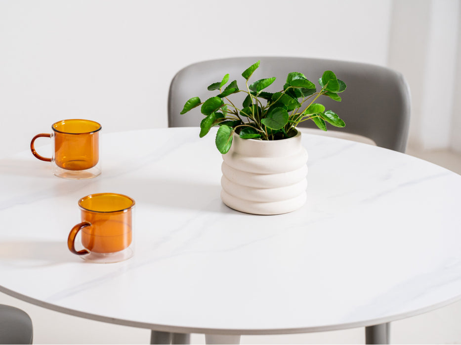 Scana Small Dining Table Snow White