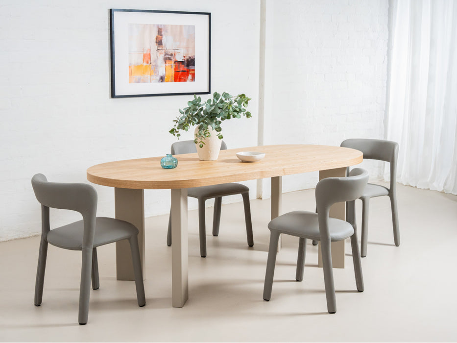 Mavern Dining Chair Grey (Set of 2)