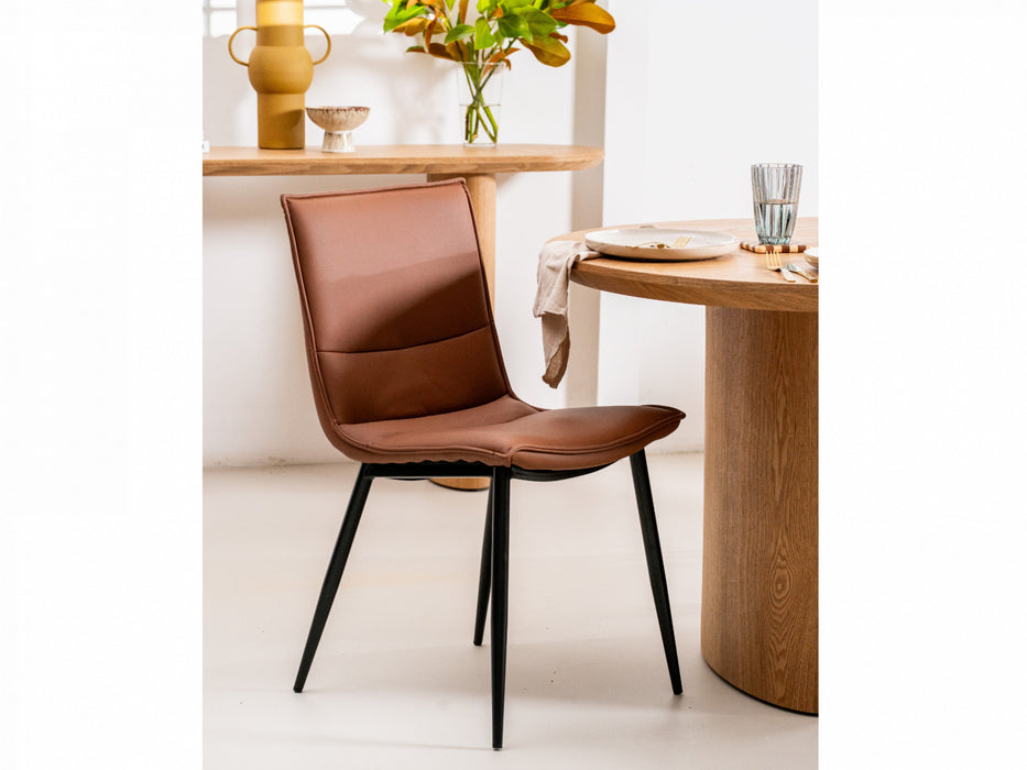 Lawden Dining Chair Tan (Set of 2)