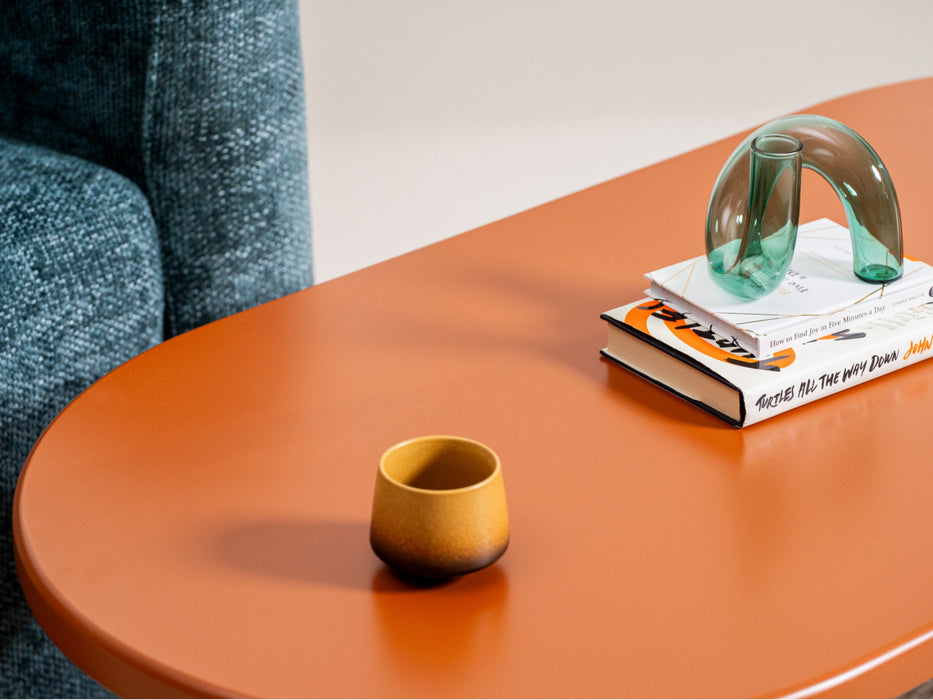 Citrine Coffee Table Orange Matte