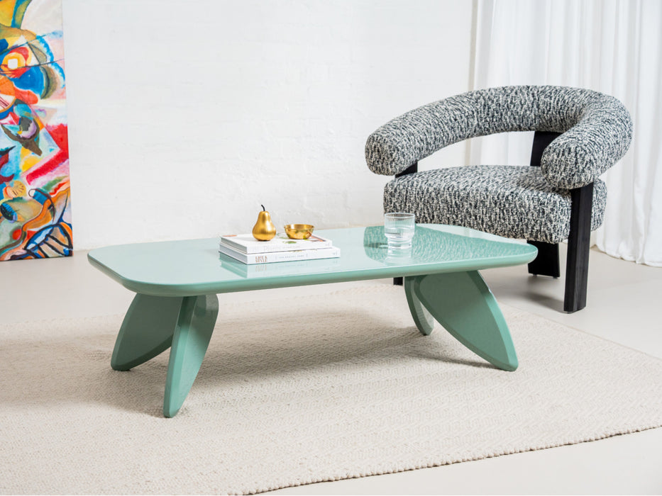 Hughes Coffee Table Mint Gloss