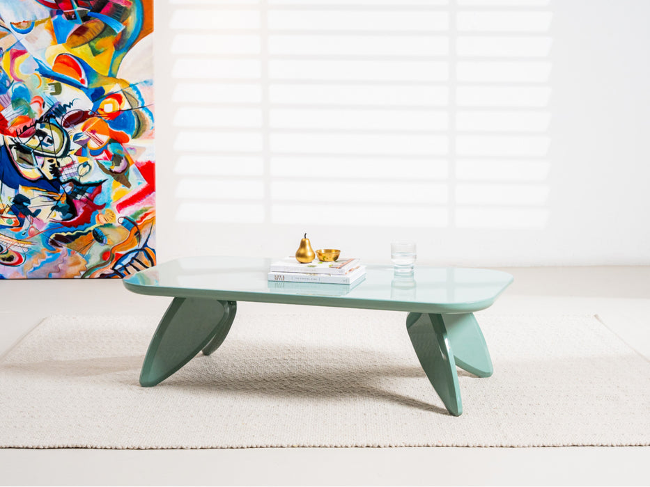 Hughes Coffee Table Mint Gloss