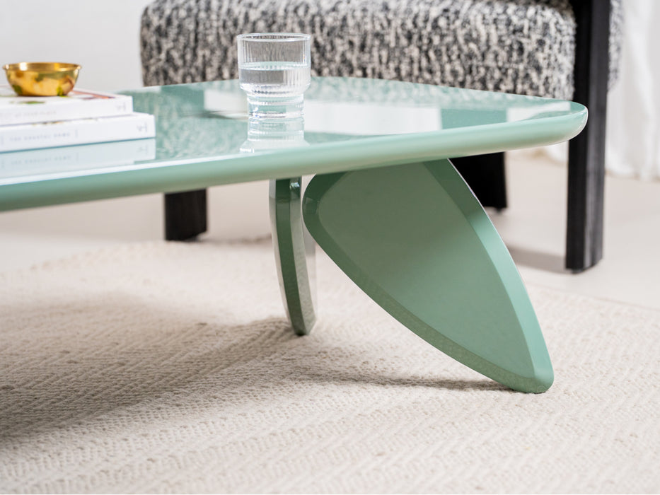 Hughes Coffee Table Mint Gloss