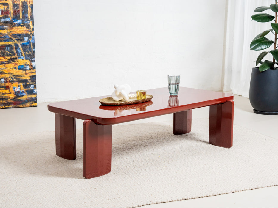 Luno Coffee Table Red Gloss