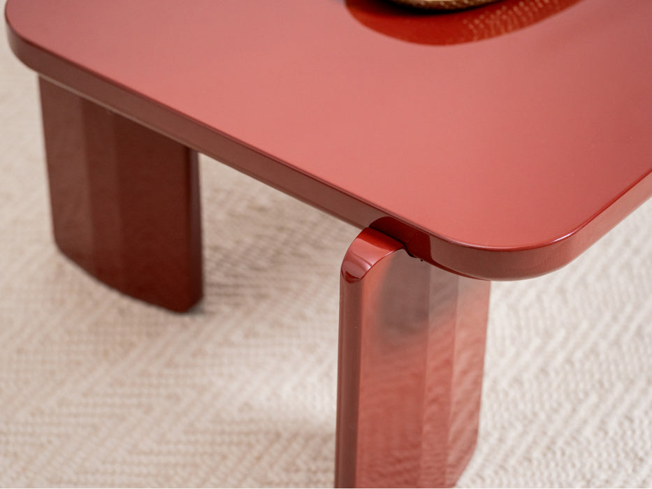 Luno Coffee Table Red Gloss