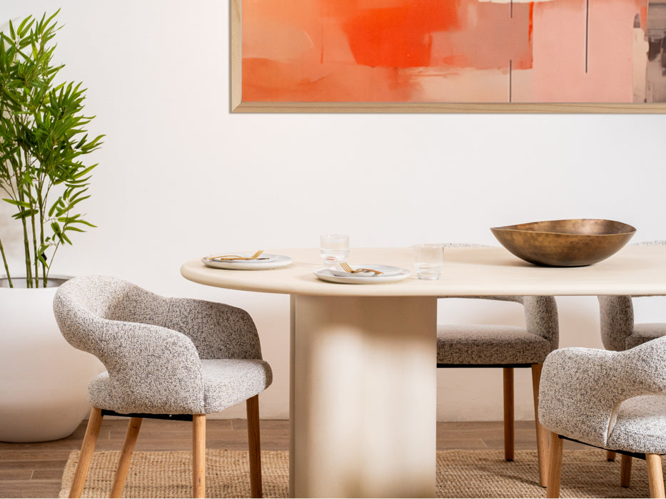 Coastel Dining Table Pebble