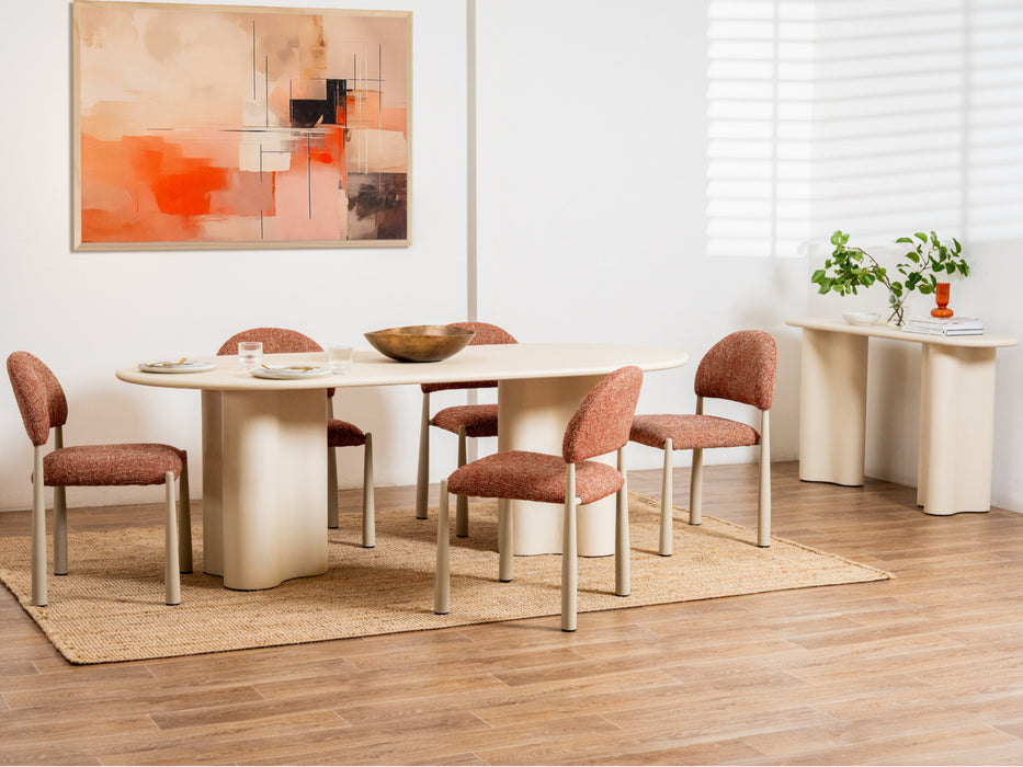 Coastel Dining Table Pebble