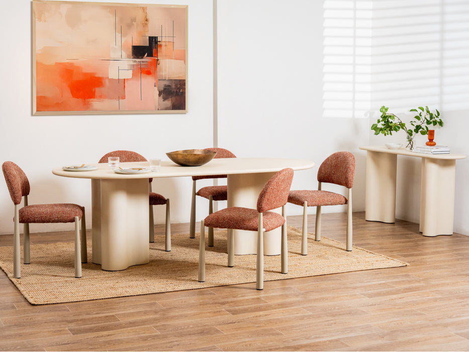 Coastel Console Table Pebble