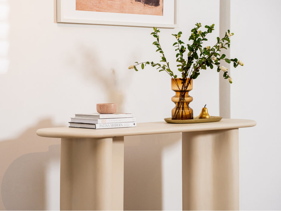 Coastel Console Table Pebble