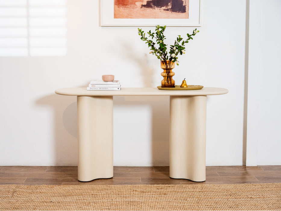 Coastel Console Table Pebble