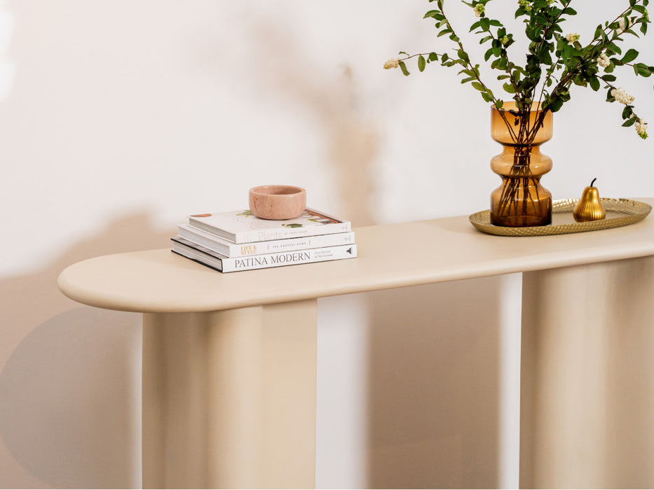 Coastel Console Table Pebble
