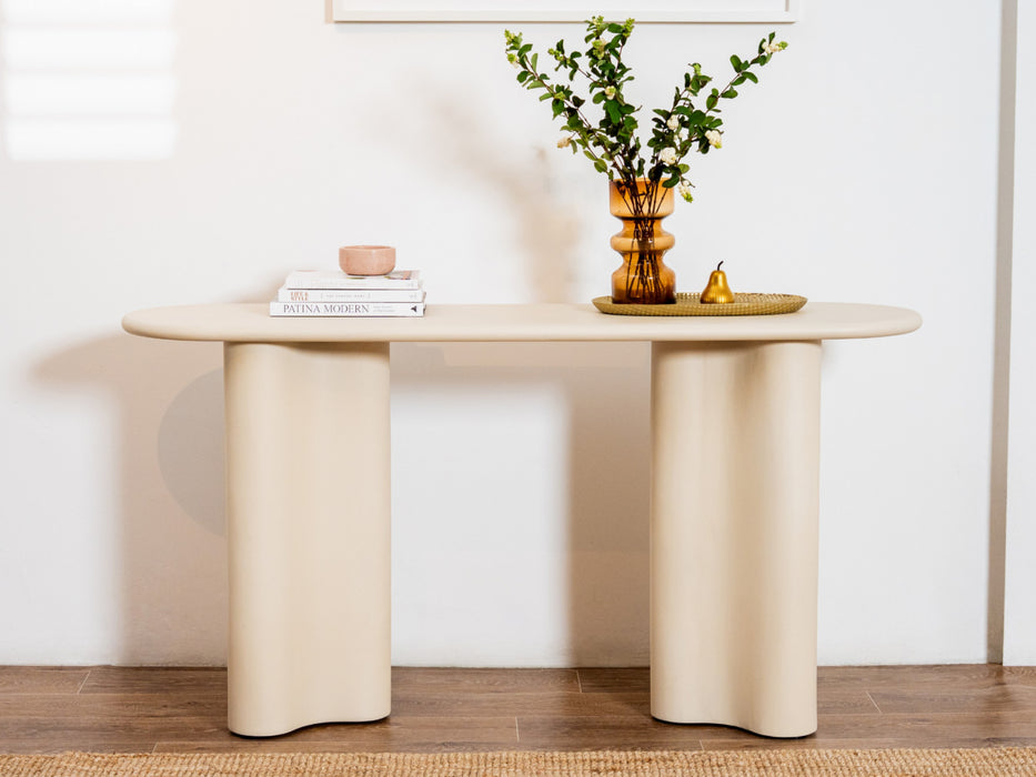 Coastel Console Table Pebble
