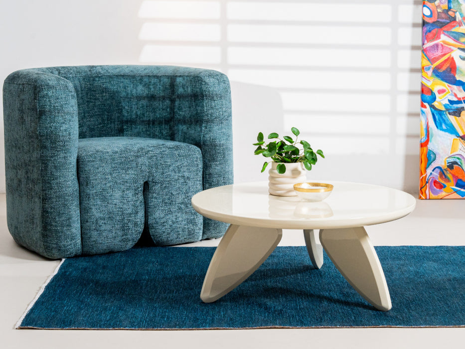 Peira Coffee Table Cream Gloss