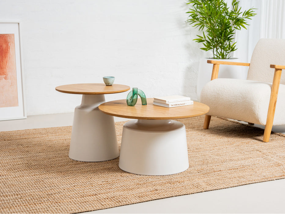 Colter Coffee Table Set Oak