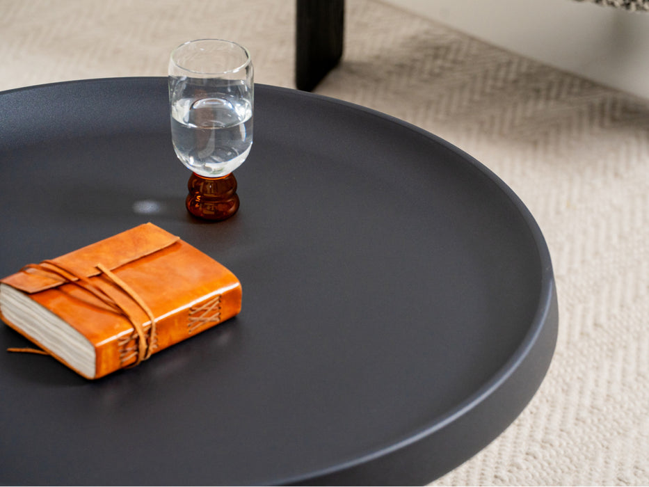 Fenwick Coffee Table Set Black