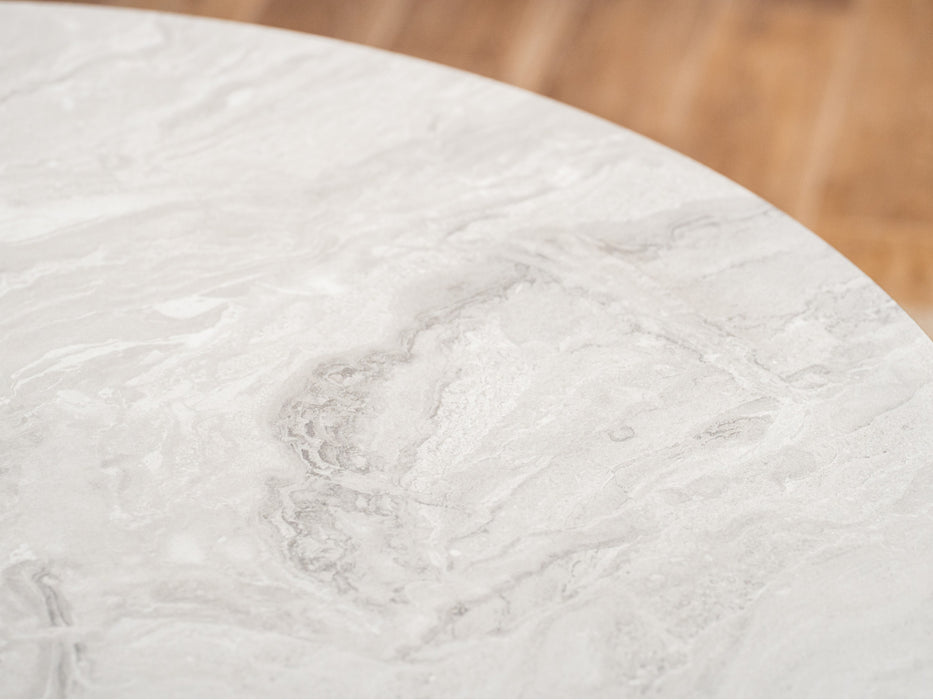 Villara Dining Table Grey Cloud